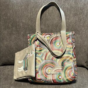 Sakroots Colorful Patterned Lunch Tote Bag